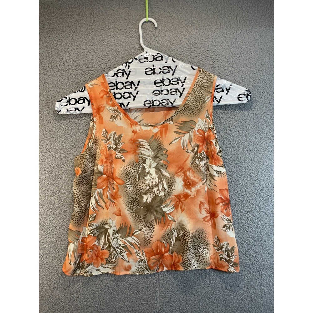 Womens Tank Tunic Shirt Crew Neck‎ Large